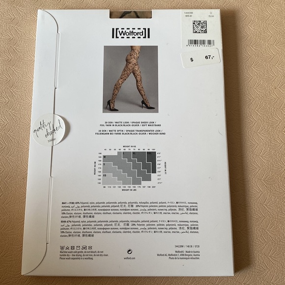 Wolford Florina tights (sold out style) NWT - Picture 2 of 4
